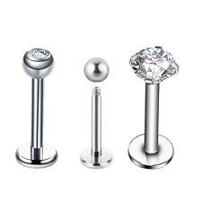 Piercing Lippenpiercing Nase Labret Bioflex Ohr Lippe Stab Tragus Helix Stecker