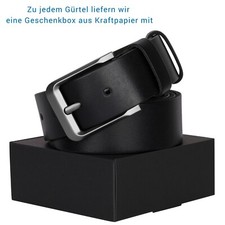 Herren Gürtel Echtleder