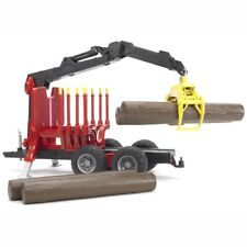 BRUDER 02252 Rückeanhänger