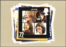 BEATLES - LET IT BE  Postkarte  +H1538