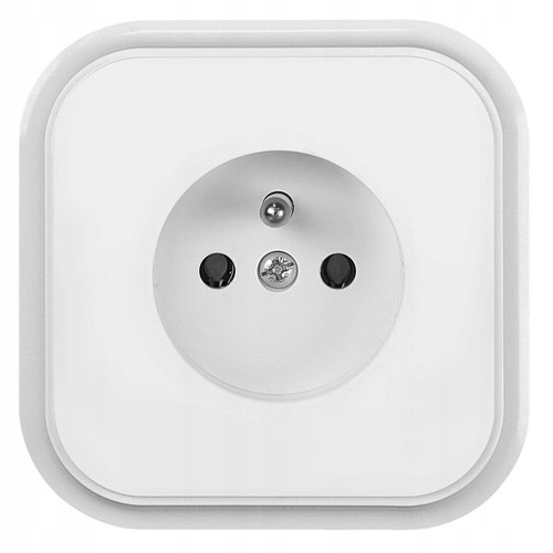 Wandsteckdose 230 ip20 weiß - wandsteckdose, v