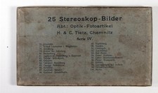 25 Stereoskop-Bilder, Lichtdrucke