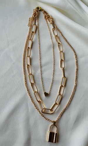 Halskette love triple layer - triple,