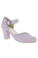 Trachtenpumps flieder