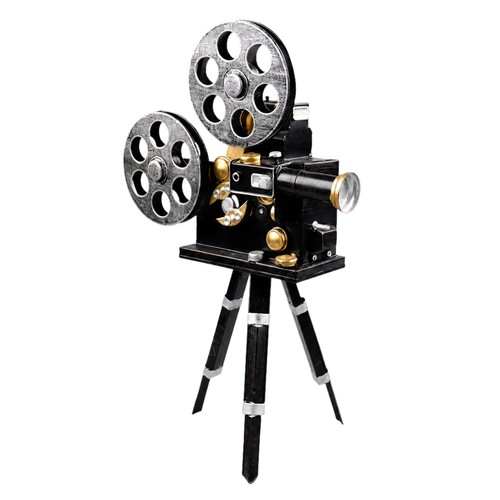 Retro filmprojektor aus blech - retro,