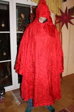 Fasching roter Umhang Kapuze