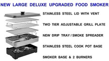 2025 LARGE DELUXE FOOD SMOKER