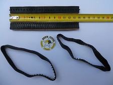 Militärfahrzeug Solido Polistil 4 Ketten Gummi Schwarz L 139 Mm X 12 Mm