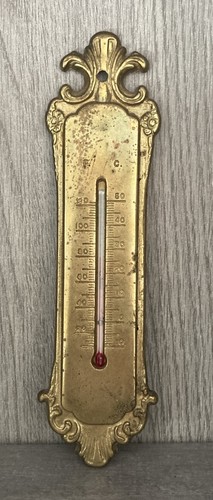 Thermometer messing massiv - thermometer,