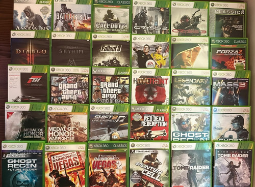 Xbox 360 spielesammlung - xbox,