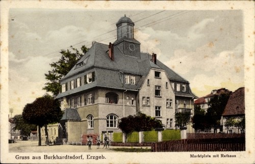 Burkhardtsdorf im - ak,