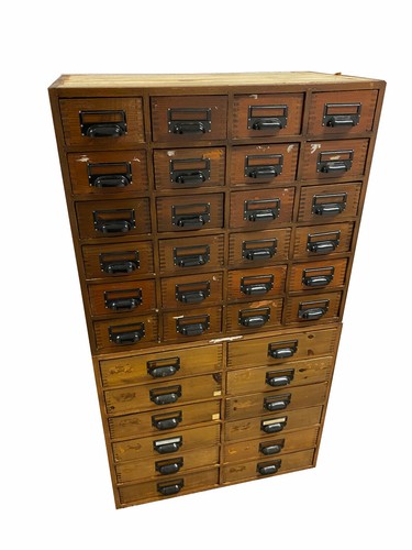 Antiker apotheken schrank - apotheken,