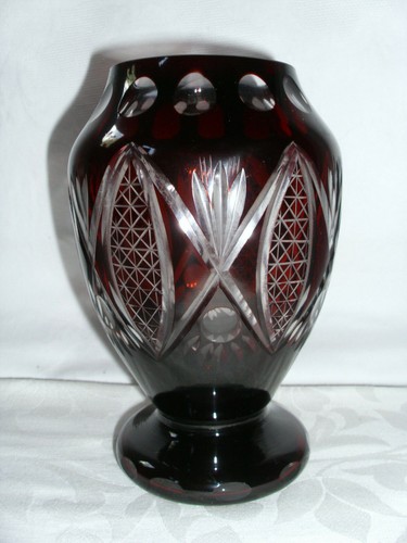 Vase kristallglas - vase,