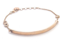 THOMAS SABO Armkette 925 SILBER Sterling silver Gravurplatte rosé vergoldet