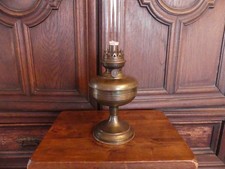 Antike Petroleumlampe Messing