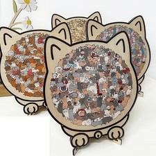 "135-tlg. Katzen-Puzzle