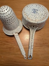 Emaille Geschirr Set aus der Zeit vor 1. Weltkrieg 