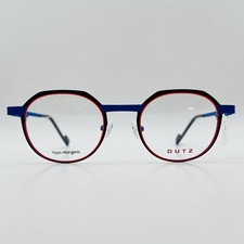 Dutz Brille Damen Herren rund blau rot schwarz DZ825 eyewear NEU