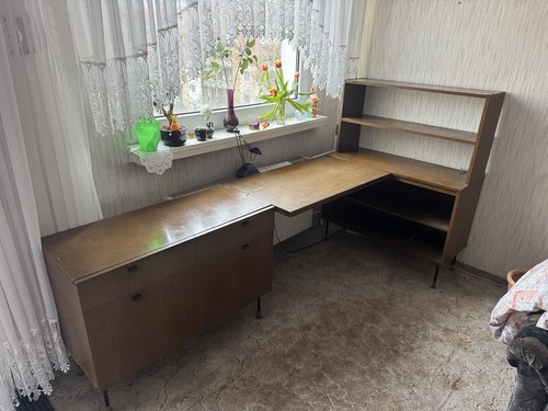 Ddr schreibtisch regal combi - schreibtisch/regal,