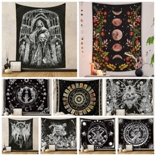 Neu Tapisserie Indisch Wandteppich Bettdecke Mandala Strandtuch Wandbehänge