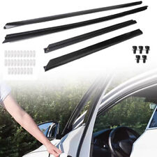 4x ZIERLEISTEN TÜRLEISTEN für AUDI A4 B5 Limousine Avant mit Clips Satz Lestein