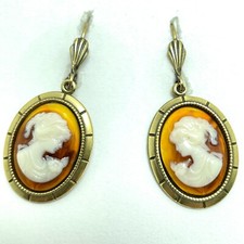 Edle Gablonzer Gemmen-Ohrringe