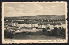 Wetzlar /Lahn, Kaserne der Nachrichten-Abteilung 9, Ansichtskarte 1942 