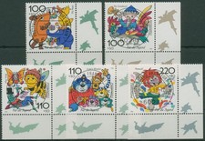 Bund 1998 Trickfilmfiguren Biene Maja 1990/94 Ecke 4 mit TOP-Stempel (E2904)