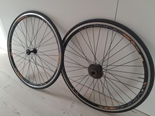 VIKING RACE Aero A-350 Vintage Rennrad Laufradsatz Laufrad Satz 28" 7-fach 