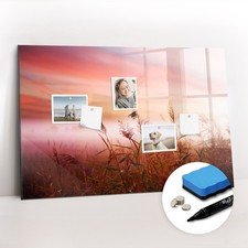 Glas Magnettafel Memoboard