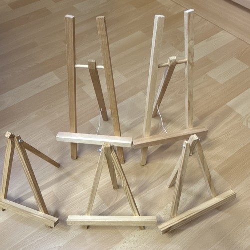 Holz ministaffelei set - holz,