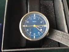 MEXX Herrenuhr Blau schwarzes