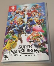 Super Smash Bros Ultimate NUR HÜLLE OHNE SPIEL ENGLISCH SPANISCH Nintendo Switch