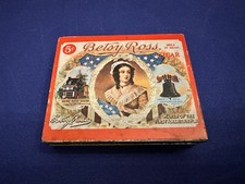 alte Blech Zigaretten Schachtel Betsy Ross Cigar Liberty Bell Philadelphia