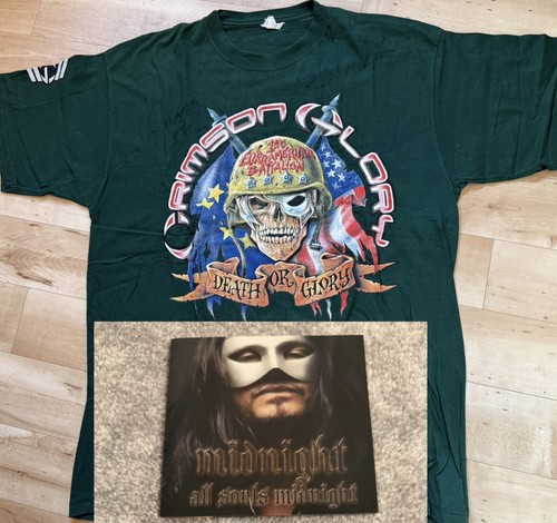 Crimson glory shirt tourshirt - crimson, shirt,