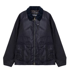 Barbour Bedale Short Waxed Jacket Navy
