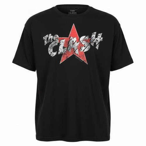 The clash star logo - the,
