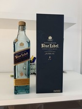 Blue Label Scotch Whisky Leere