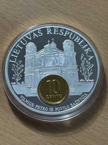 Medaille litauen ø50 - litauen,