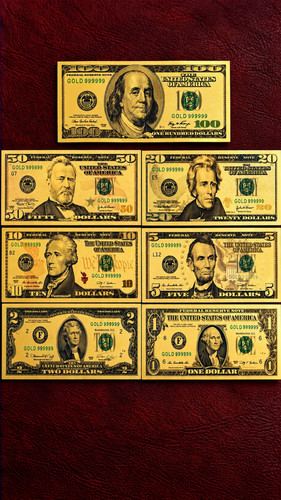 Verschiedene gold dollar usa - gold,
