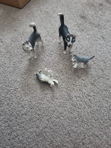 Schleich husky familie - schleich,