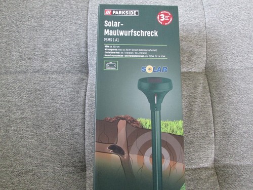 Solar maulwurfschreck neu in - maulwurfschreck,