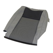 Lehnen Bezug Einzelsitz hinten links VW T5.2 Bus Caravelle Shuttle Stoff grau