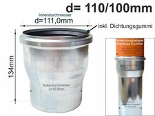 Zink Reduzierstück mit