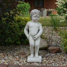 Manneken pis mit wasserlauf - manneken,