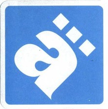 Die Ärzte - ä - Aufkleber / Sticker - Promoaufkleber - wie Bild