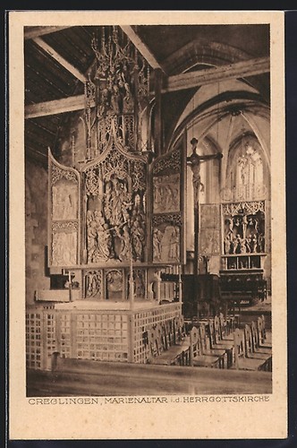 Creglingen marienaltar der - creglingen,, in