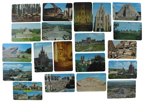 Mexiko set postcards - mexiko:,