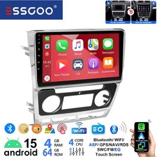 Apple Carplay Android 15 Autoradio Für Skoda Octavia II 1Z3 08-13 GPS NAVI 4+64G