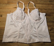 RARITÄT: TRIUMPH Vorderverschluss Longline-BH, Gr. 90 B, haut, NEU * VINTAGE